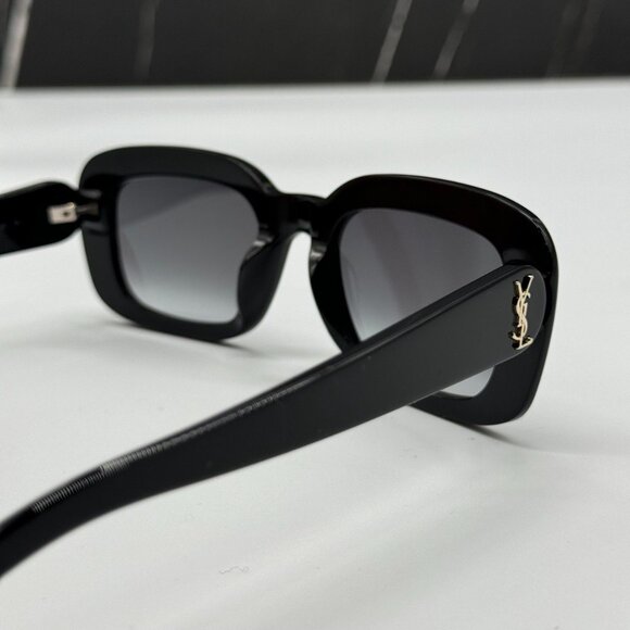 NEW SAINT LAURENT SL M130 002 BLACK WOMEN SUNGLASSES SLM130 002 SAINT LAURENT - Picture 8 of 11